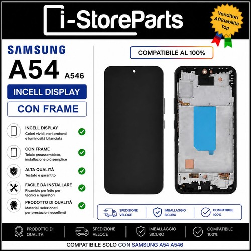 Display lcd frame nero - lcd,